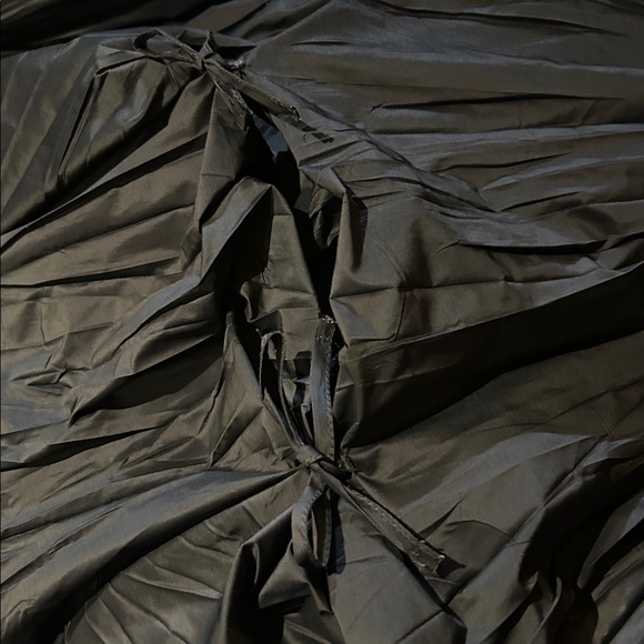 LILITH French Design Versatile Taffeta Midi A-Line Skirt, S-M, Gray - Picture 12 of 13